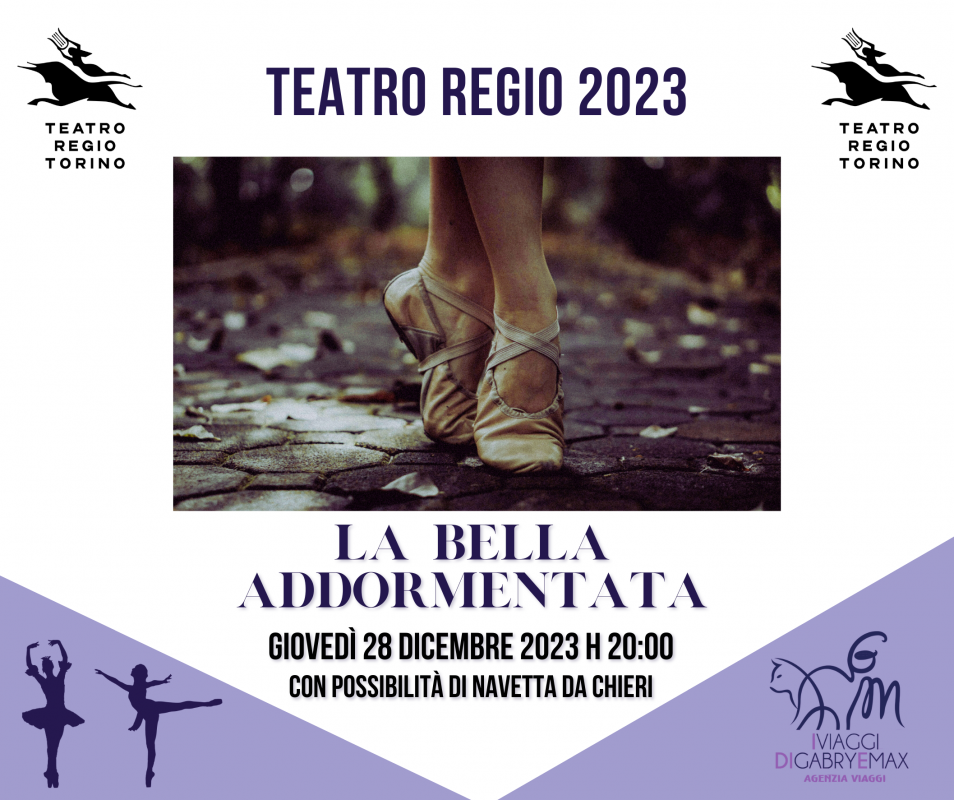 poster della Bella Addormentata 2023