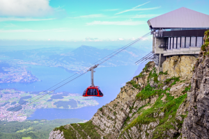 Il Monte Pilatus e la cremagliera più ripida del mondo