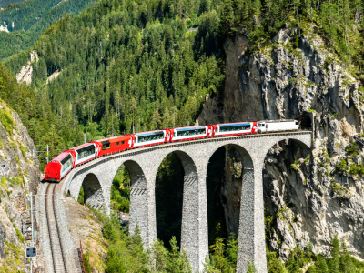 Lugano, Chiavenna e il Trenino dell'Albula